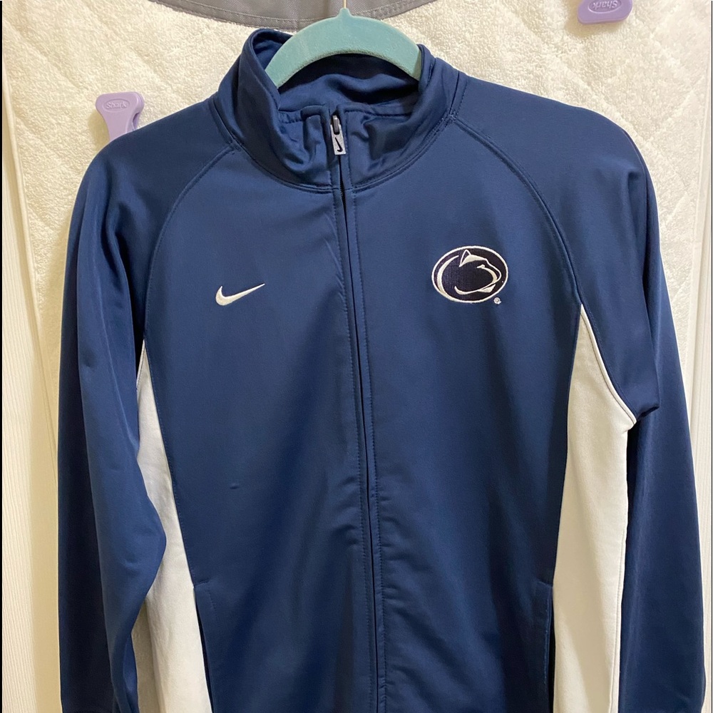 Nike Penn State zip Up Athletic Jacket- Medium